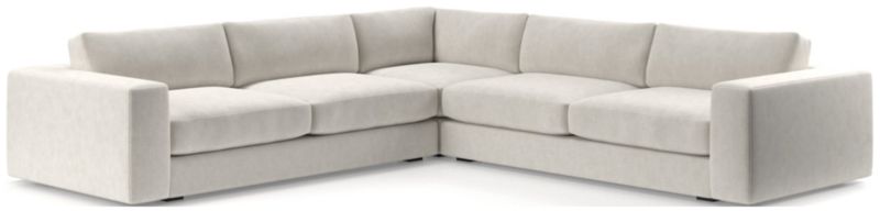 Oceanside Low Deep-Seat 3-Piece Corner Sectional Sofa - image 0 of 9