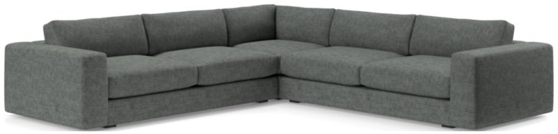 Oceanside Low Deep-Seat 3-Piece Corner Sectional Sofa - image 0 of 9