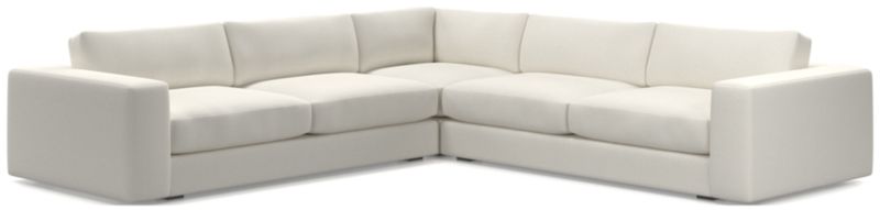 Oceanside Low Deep-Seat 3-Piece Corner Sectional Sofa - image 0 of 9