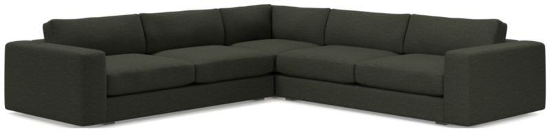 Oceanside Low Deep-Seat 3-Piece Corner Sectional Sofa - image 0 of 9