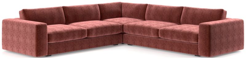 Oceanside Low Deep-Seat 3-Piece Corner Sectional Sofa - image 0 of 9