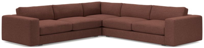 Oceanside Low Deep-Seat 3-Piece Corner Sectional Sofa - image 0 of 9