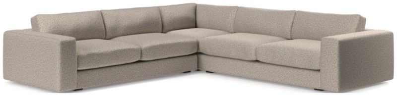 Oceanside Low Deep-Seat 3-Piece Corner Sectional Sofa - image 0 of 9