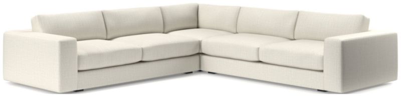 Oceanside Low Deep-Seat 3-Piece Corner Sectional Sofa - image 0 of 10