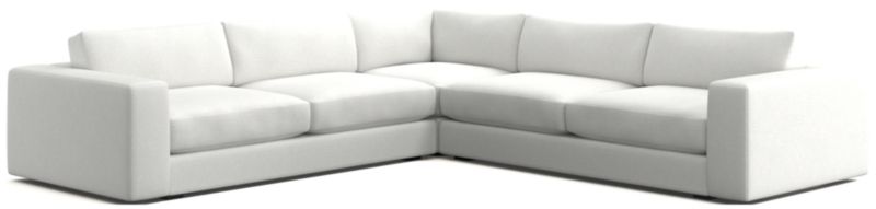 Oceanside Low Deep-Seat 3-Piece Corner Sectional Sofa - image 0 of 9