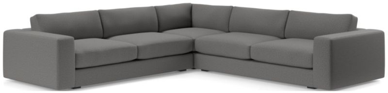 Oceanside Low Deep-Seat 3-Piece Corner Sectional Sofa - image 0 of 9