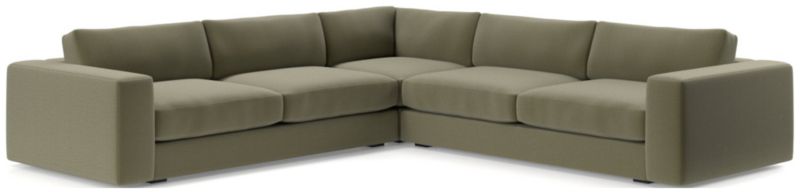 Oceanside Low Deep-Seat 3-Piece Corner Sectional Sofa - image 0 of 9