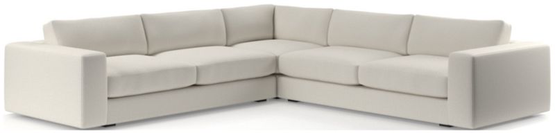 Oceanside Low Deep-Seat 3-Piece Corner Sectional Sofa - image 0 of 9