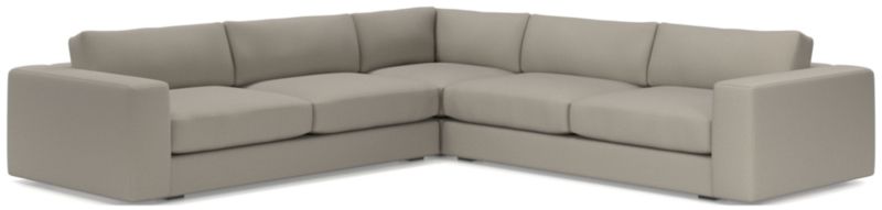 Oceanside Low Deep-Seat 3-Piece Corner Sectional Sofa - image 0 of 9