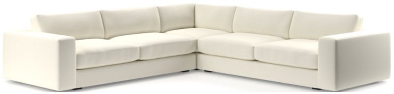 Oceanside Low Deep-Seat 3-Piece Corner Sectional Sofa - image 0 of 10