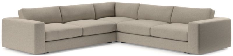 Oceanside Low Deep-Seat 3-Piece Corner Sectional Sofa - image 0 of 9