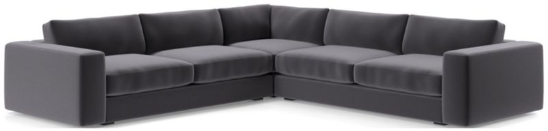 Oceanside Low Deep-Seat 3-Piece Corner Sectional Sofa - image 0 of 9