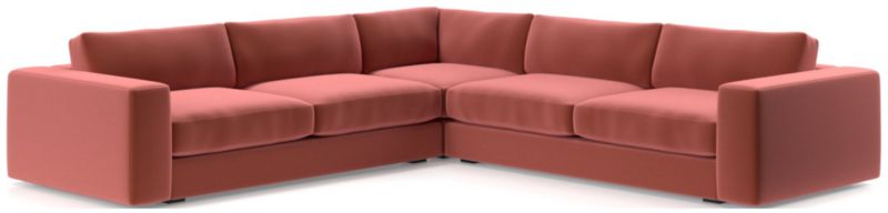 Oceanside Low Deep-Seat 3-Piece Corner Sectional Sofa - image 0 of 9