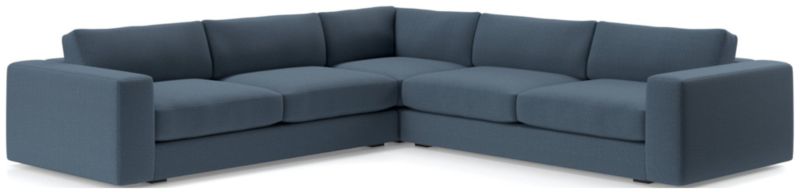 Oceanside Low Deep-Seat 3-Piece Corner Sectional Sofa - image 0 of 9