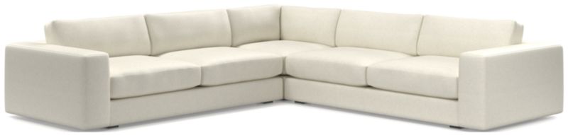 Oceanside Low Deep-Seat 3-Piece Corner Sectional Sofa - image 0 of 13