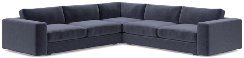 Oceanside Low Deep-Seat 3-Piece Corner Sectional Sofa - image 0 of 9