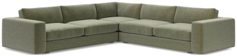 Oceanside Low Deep-Seat 3-Piece Corner Sectional Sofa - image 0 of 10