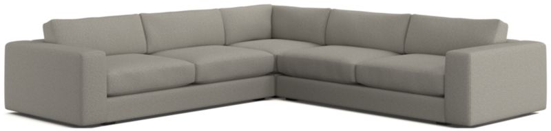 Oceanside Low Deep-Seat 3-Piece Corner Sectional Sofa - image 0 of 9