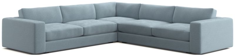 Oceanside Low Deep-Seat 3-Piece Corner Sectional Sofa - image 0 of 10