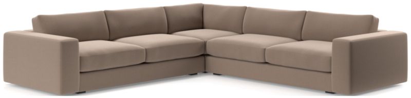 Oceanside Low Deep-Seat 3-Piece Corner Sectional Sofa - image 0 of 9