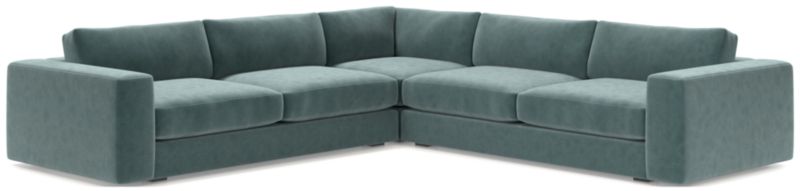 Oceanside Low Deep-Seat 3-Piece Corner Sectional Sofa - image 0 of 9