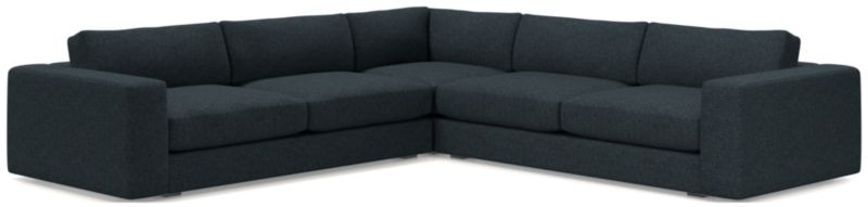 Oceanside Low Deep-Seat 3-Piece Corner Sectional Sofa - image 0 of 9