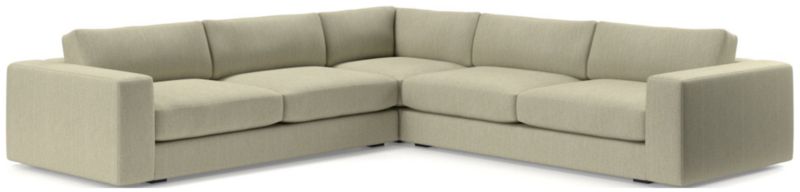 Oceanside Low Deep-Seat 3-Piece Corner Sectional Sofa - image 0 of 10