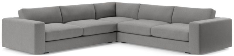 Oceanside Low Deep-Seat 3-Piece Corner Sectional Sofa - image 0 of 9