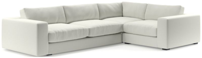 Oceanside Low Deep-Seat 3-Piece L-Shaped Sectional Sofa - image 0 of 10