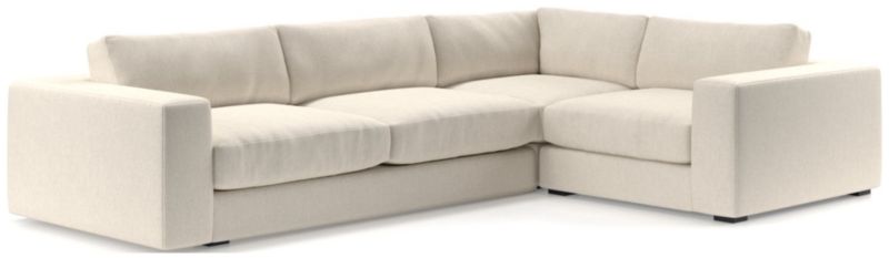 Oceanside Low Deep-Seat 3-Piece L-Shaped Sectional Sofa - image 0 of 11