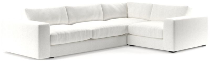 Oceanside Low Deep-Seat 3-Piece L-Shaped Sectional Sofa - image 0 of 11