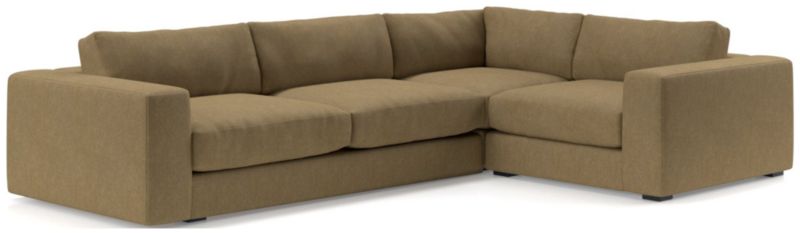 Oceanside Low Deep-Seat 3-Piece L-Shaped Sectional Sofa - image 0 of 11