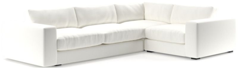 Oceanside Low Deep-Seat 3-Piece L-Shaped Sectional Sofa - image 0 of 10