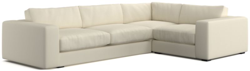 Oceanside Low Deep-Seat 3-Piece L-Shaped Sectional Sofa - image 0 of 10