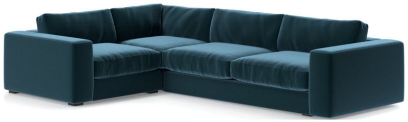 Oceanside Low Deep-Seat 3-Piece L-Shaped Sectional Sofa - image 0 of 10