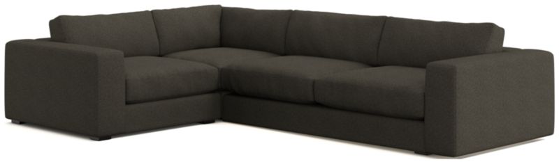 Oceanside Low Deep-Seat 3-Piece L-Shaped Sectional Sofa - image 0 of 11