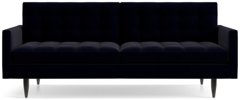 Crate and barrel discount mid century sofa