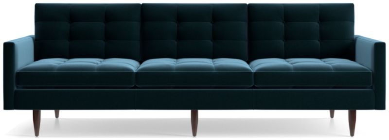 Crate and barrel online mid century sofa