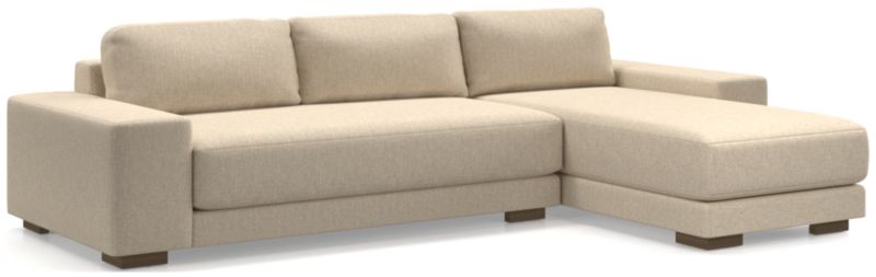 analyseren Discriminatie Surichinmoi Horizon 2-Piece Sectional Sofa with Right-Arm Chaise | Crate & Barrel