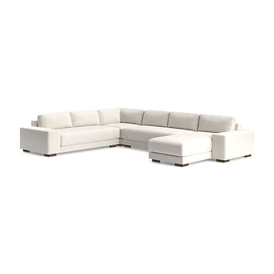 Horizon 4-Piece L-Shaped Sectional Sofa with Right-Arm Chaise