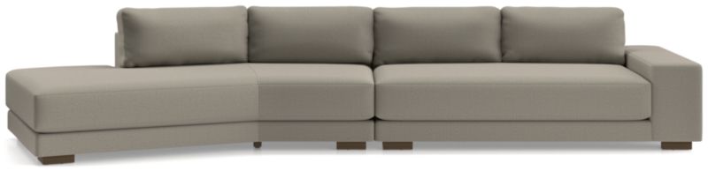 Horizon 2-Piece Sectional Sofa with Left-Arm Angled Chaise - image 0 of 10