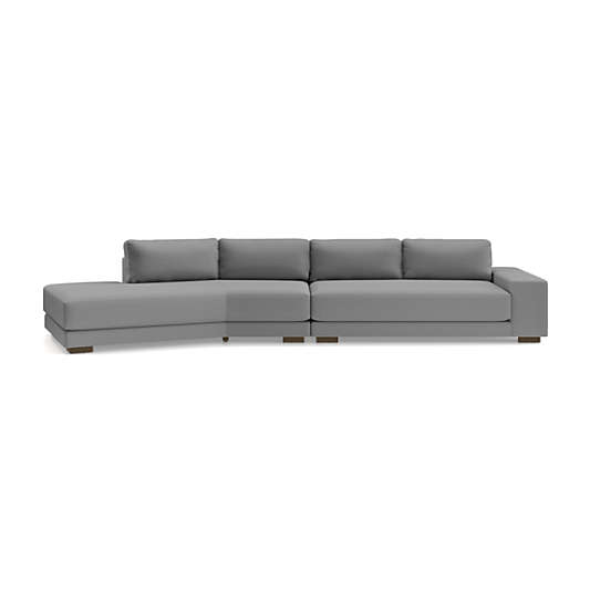 Horizon 2-Piece Sectional Sofa with Left-Arm Angled Chaise