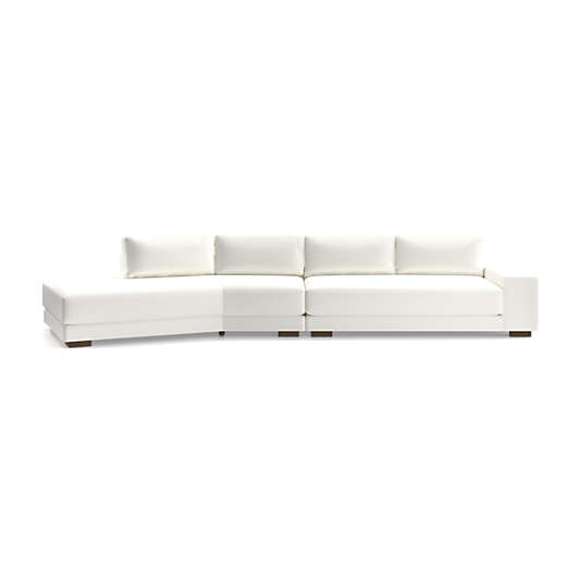 Horizon 2-Piece Sectional Sofa with Left-Arm Angled Chaise