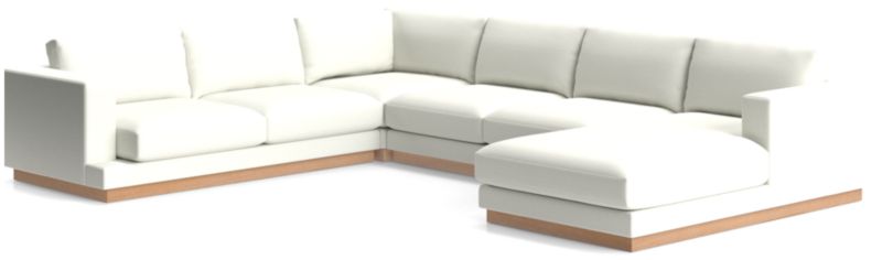 Tidal 4-Piece L-Shaped Sectional Sofa with Right-Arm Chaise - image 0 of 13