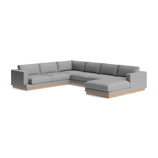 Tidal 4-Piece L-Shaped Sectional Sofa with Right-Arm Chaise