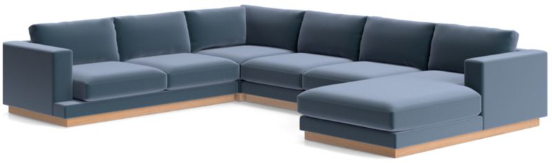 Tidal 4-Piece L-Shaped Sectional Sofa with Right-Arm Chaise - image 0 of 13