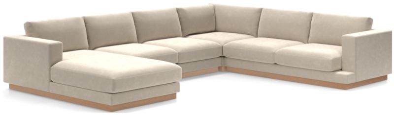 Tidal 4-Piece L-Shaped Sectional Sofa with Left-Arm Chaise - image 0 of 12