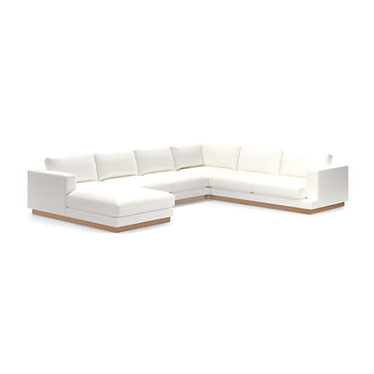 Tidal 4-Piece L-Shaped Sectional Sofa with Left-Arm Chaise