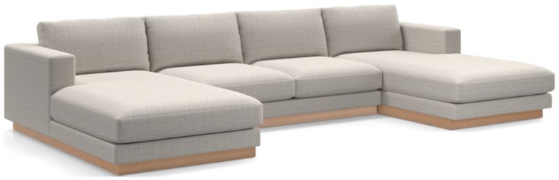 Tidal 3-Piece Double Chaise Sectional Sofa - image 0 of 10