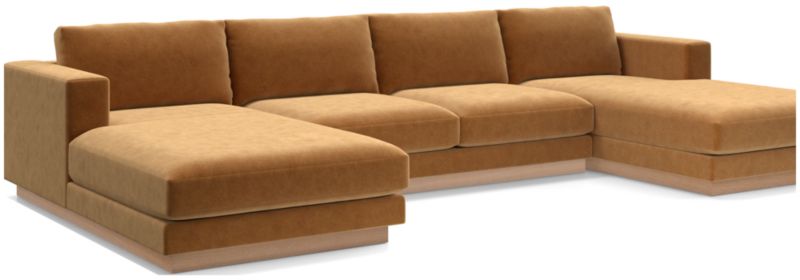 Tidal 3-Piece Double Chaise Sectional Sofa - image 0 of 10